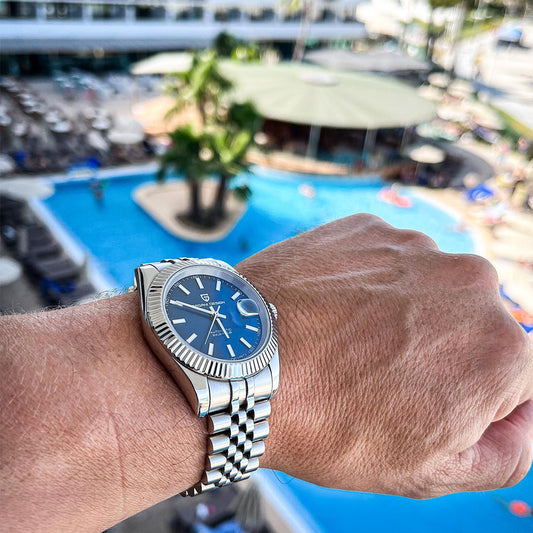 Pagani Design 1645 NH35 - Herren-Automatikuhr mit Datum 42 mm