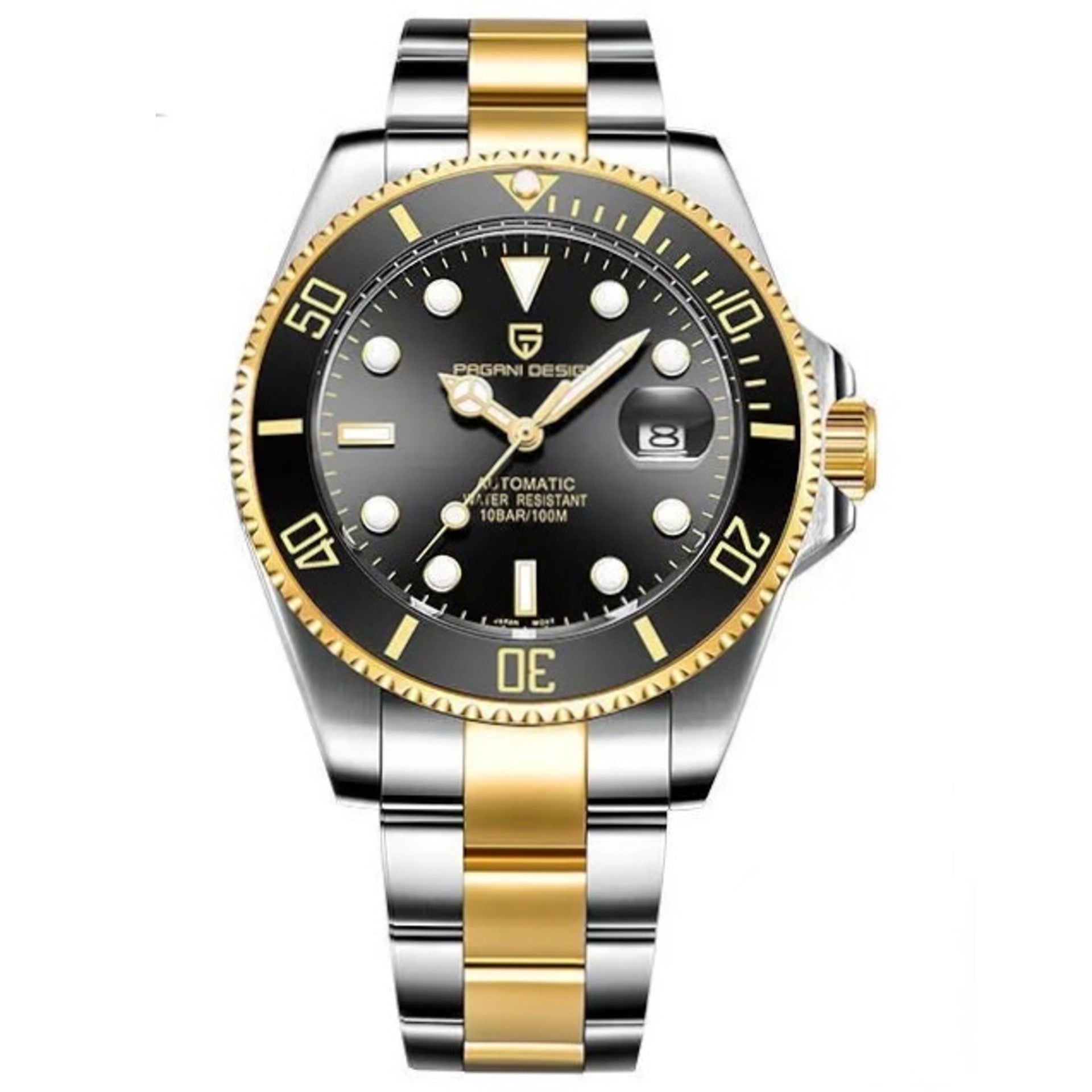 Pagani Design 1639 Herren-Automatikuhr Hommage von Submariner