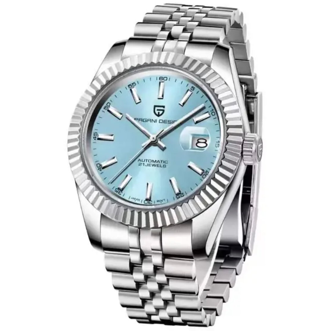 Pagani Design 1645 NH35 - Herren-Automatikuhr mit Datum 42 mm