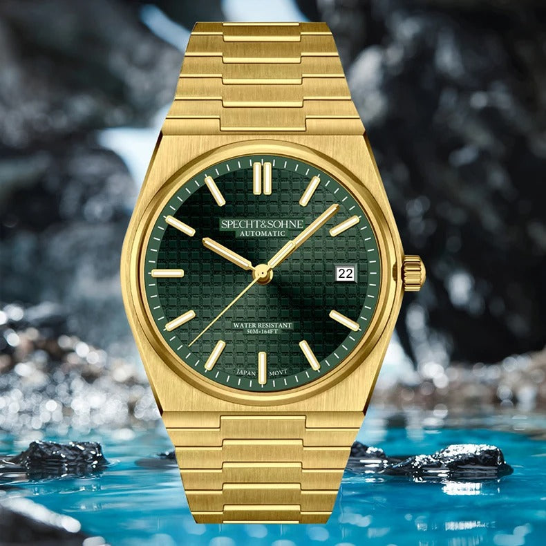 Specht & Söhne NH35 - Herren-Automatikuhr mit Datum 37 mm