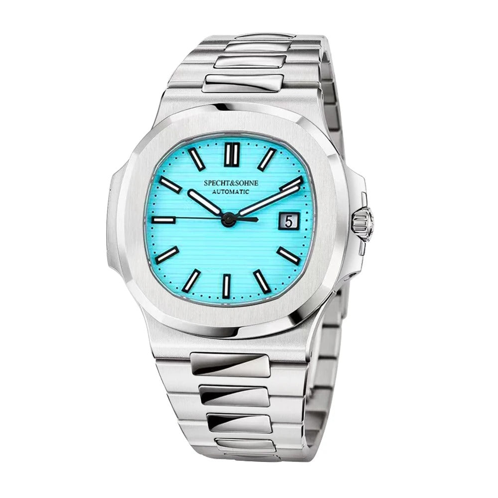 Specht & Söhne 5711 - Herren-Automatikuhr mit Datum 42 mm