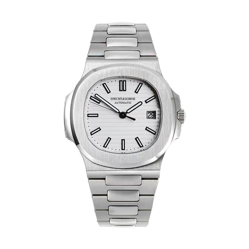 Specht & Söhne 5711 - Herren-Automatikuhr mit Datum 42 mm