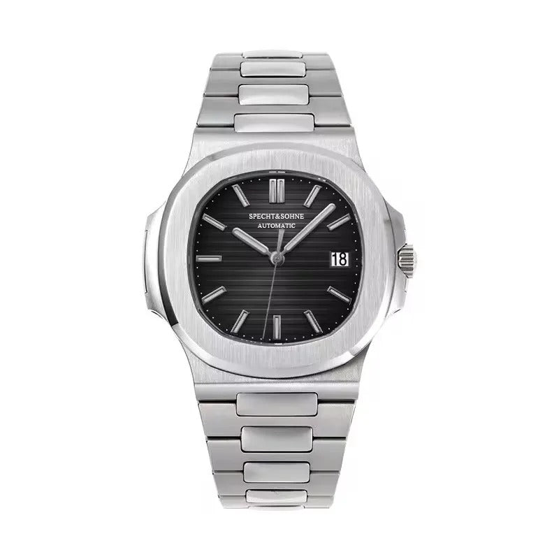 Specht & Söhne 5711 - Herren-Automatikuhr mit Datum 42 mm