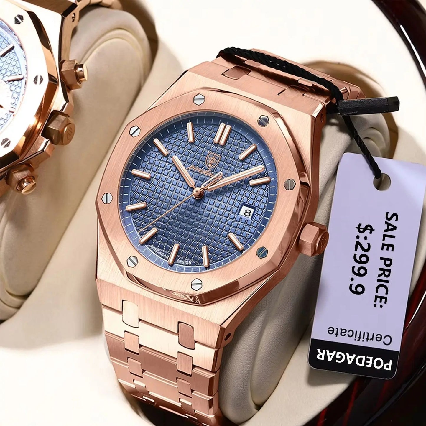 Herren-Armbanduhr mit Datum 42 mm - Royal Oak Hommage