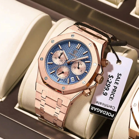 Herren-Chronograph mit Datum 42 mm - Royal Oak Hommage