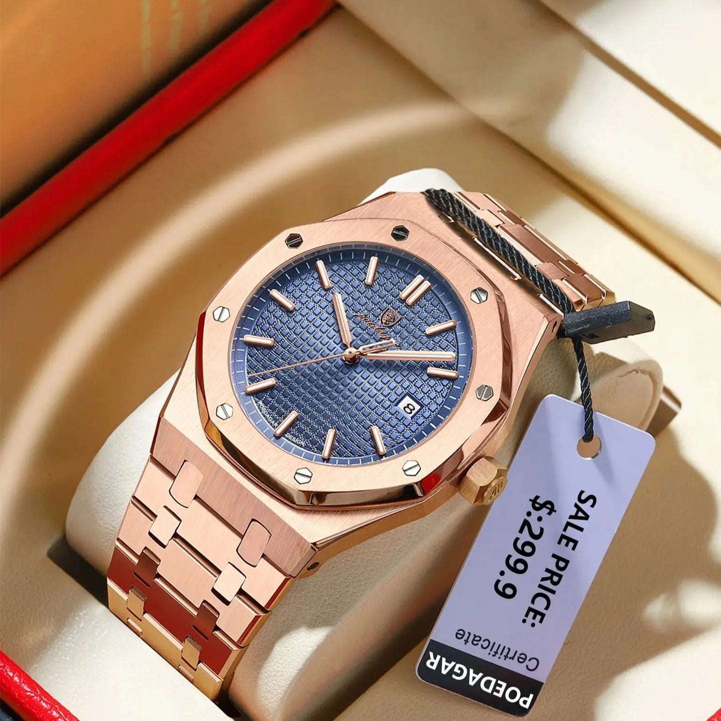 Herren-Armbanduhr mit Datum 42 mm - Royal Oak Hommage