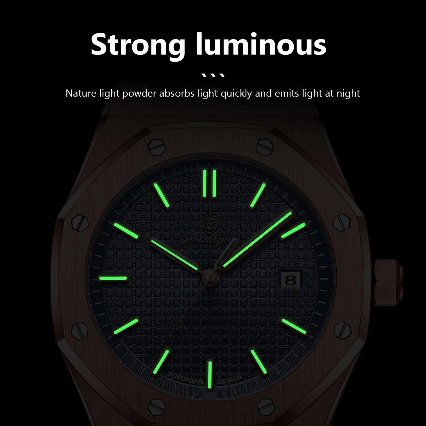 Herren-Armbanduhr mit Datum 42 mm - Royal Oak Hommage
