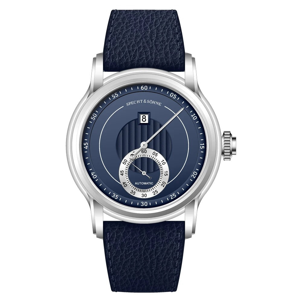 SPECHT & SÖHNE SP0032 Herrenuhr Automatik – Luxus Edelstahluhr mit Saphirglas, wasserdicht 5 Bar