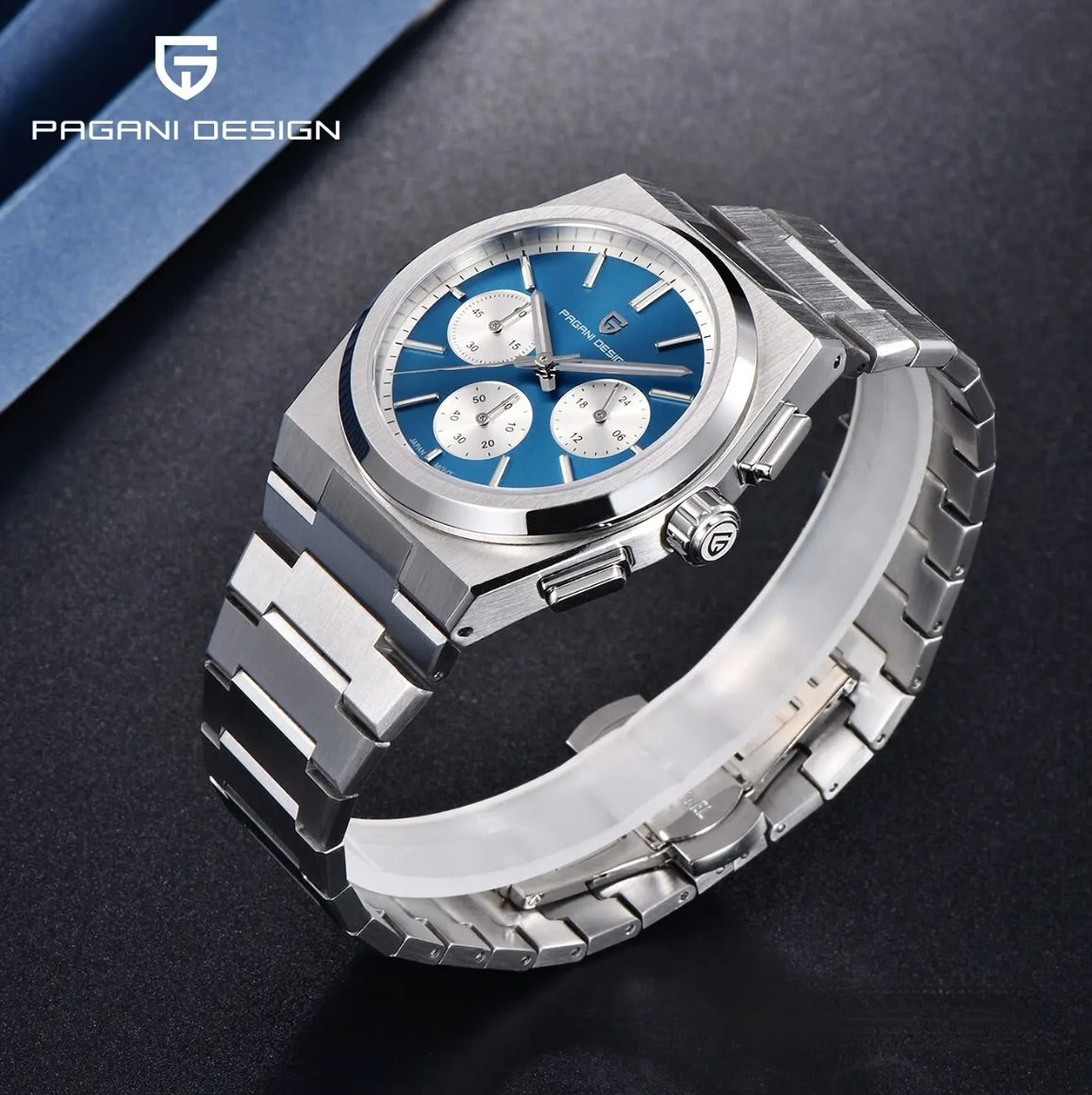 Pagani Design 1761 VK63 - Herren-Chronograph 40 mm