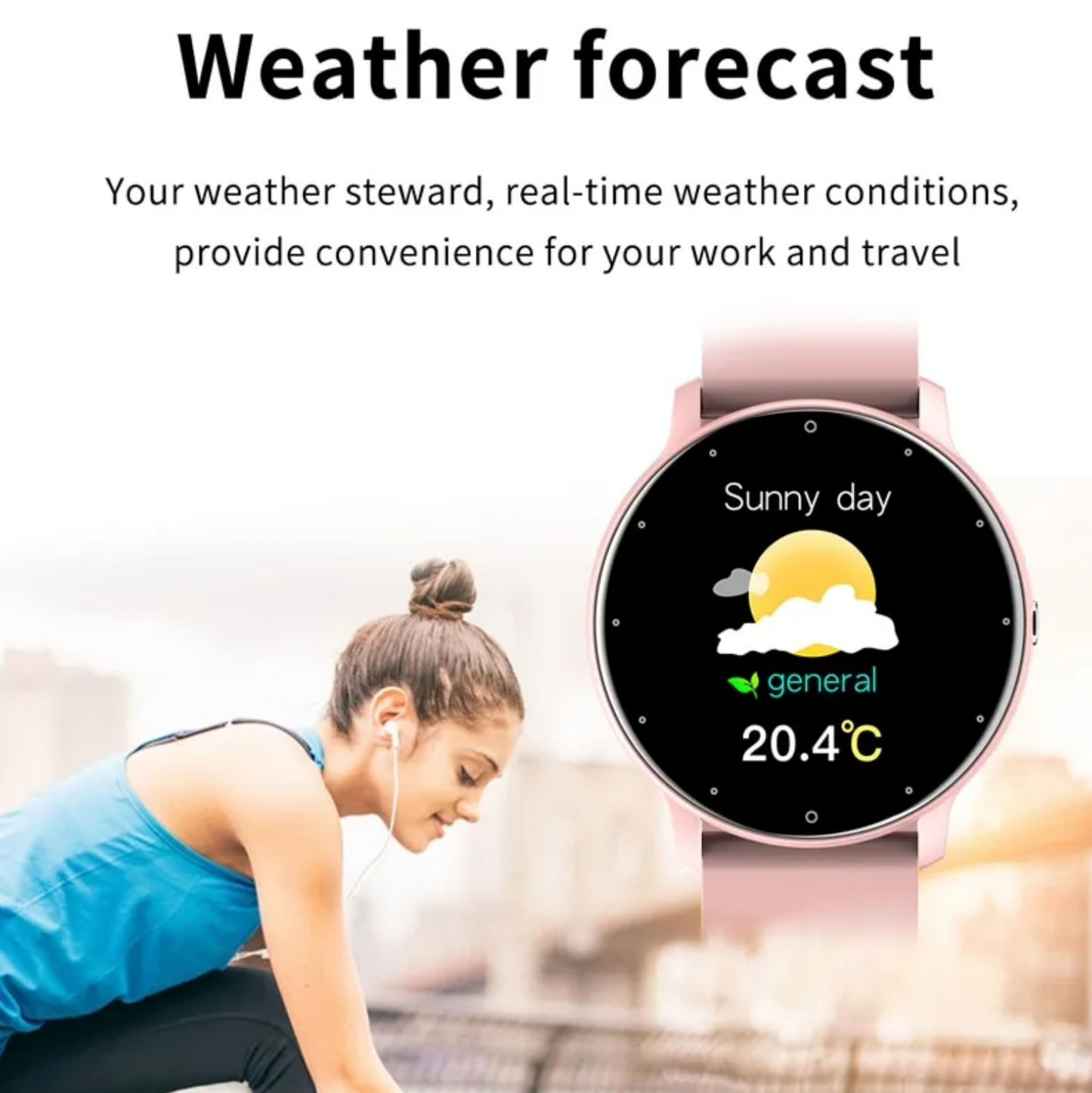 Smartwatch für Android und IOS 1,3 Zoll