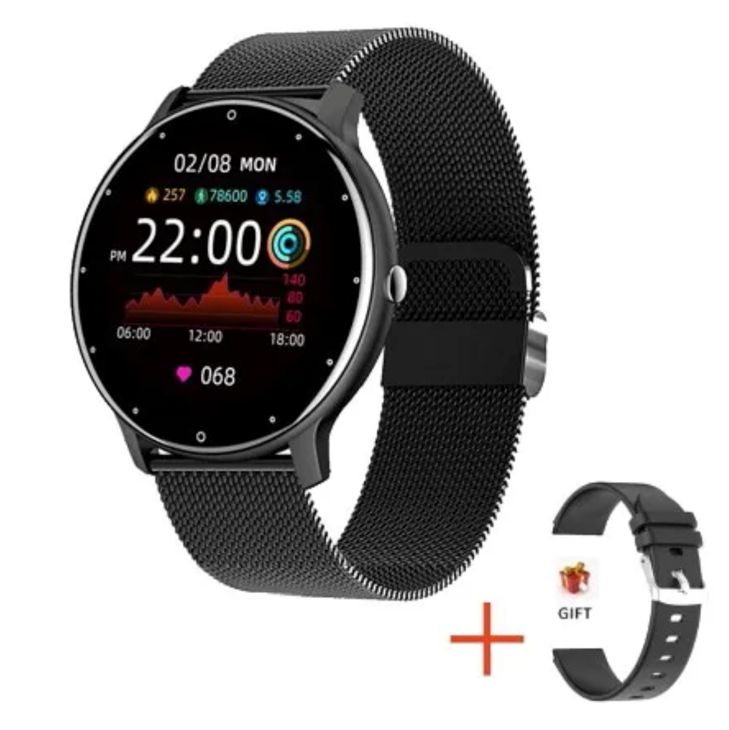 Smartwatch für Android und IOS 1,3 Zoll