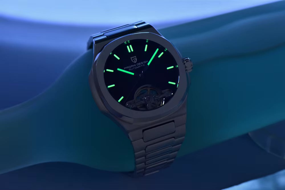 Skeleton Herrenuhr Automatik E325 | Offenes Zifferblatt | Saphirglas 42mm