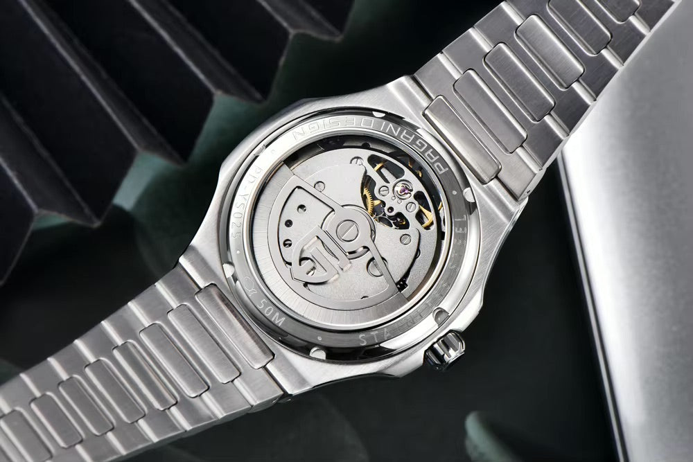 Skeleton Herrenuhr Automatik E325 | Offenes Zifferblatt | Saphirglas 42mm