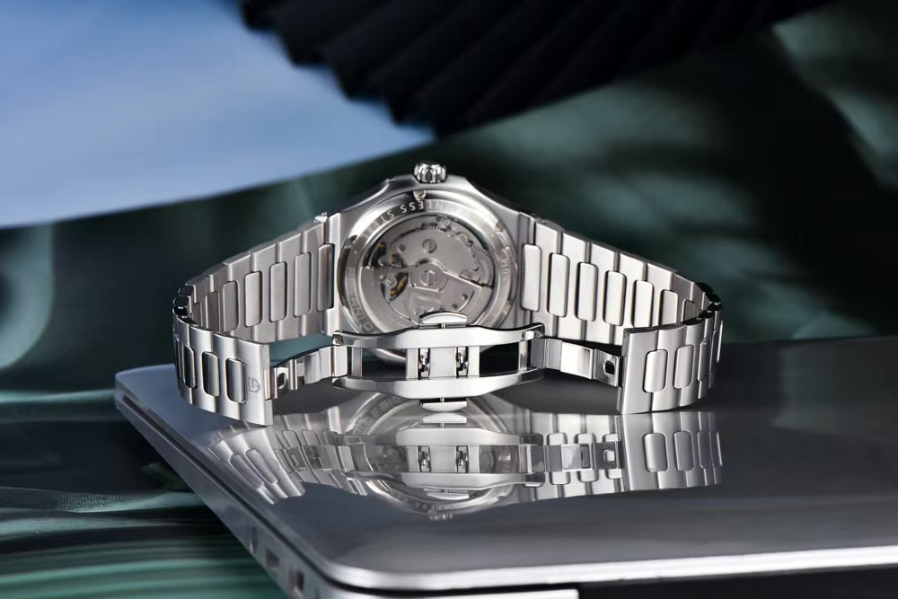 Skeleton Herrenuhr Automatik E325 | Offenes Zifferblatt | Saphirglas 42mm