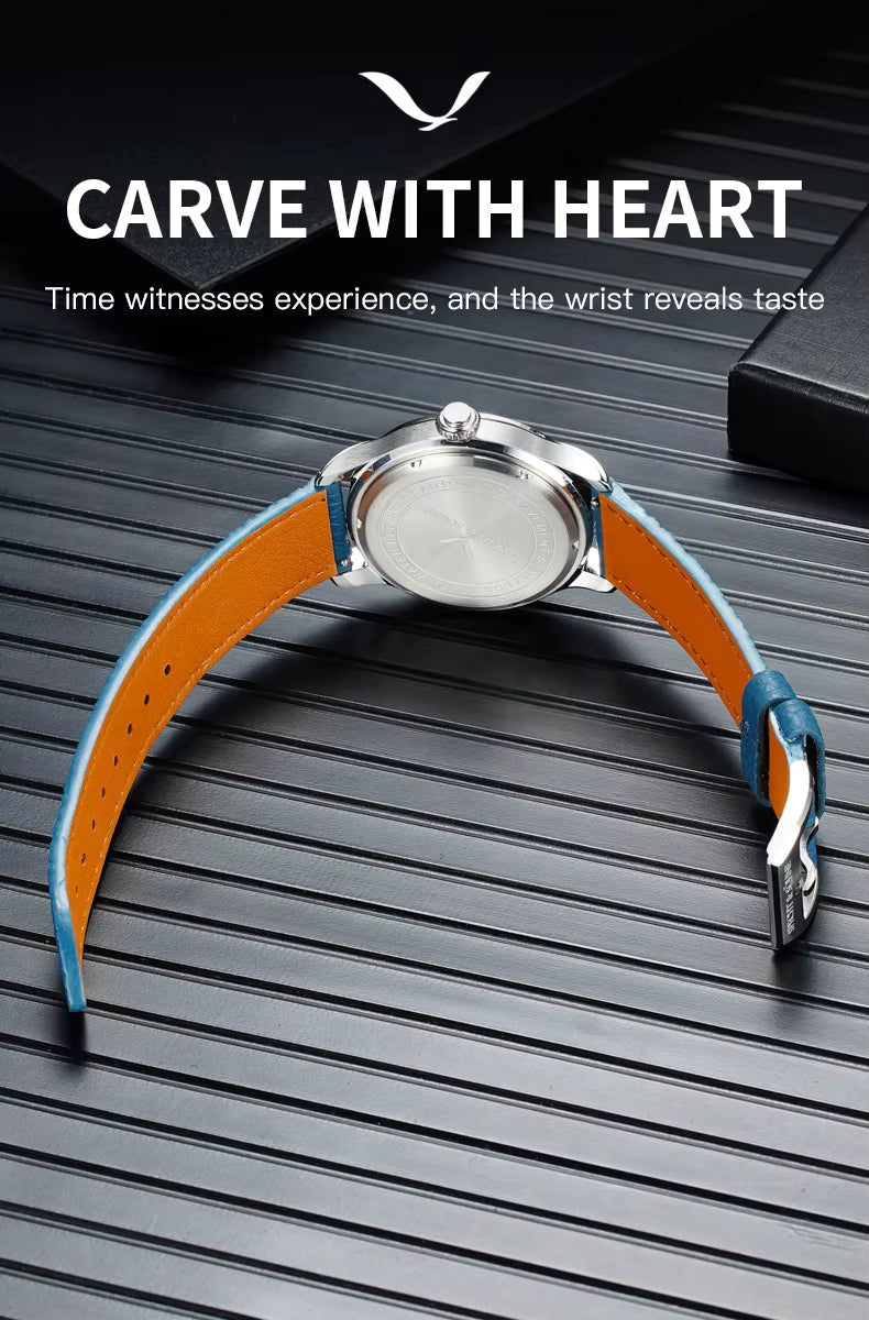 SPECHT & SÖHNE SP0032 Herrenuhr Automatik – Luxus Edelstahluhr mit Saphirglas, wasserdicht 5 Bar