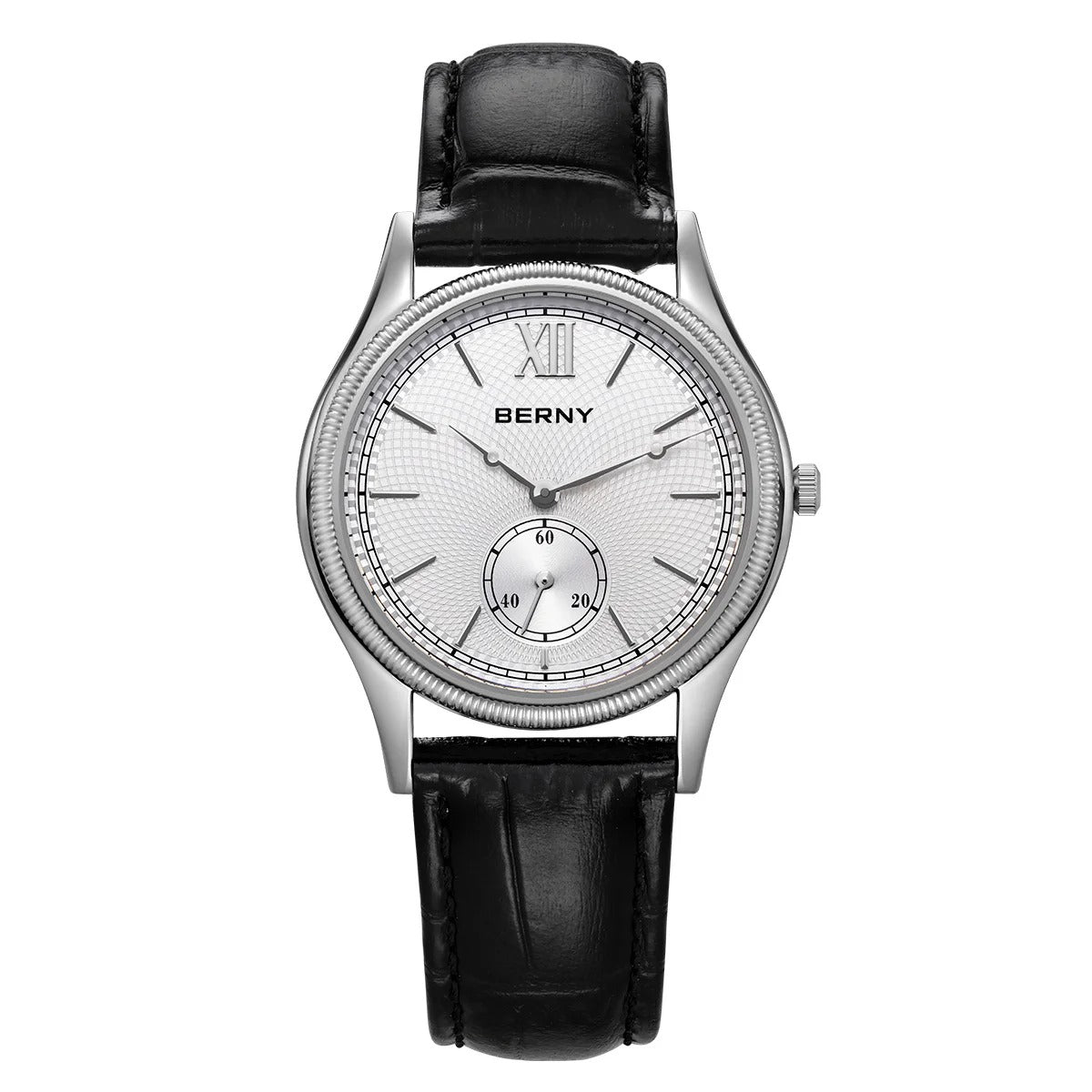 Klassik Herrenuhr – Elegante Quarzuhr mit Lederarmband | 7,5 mm dünn
