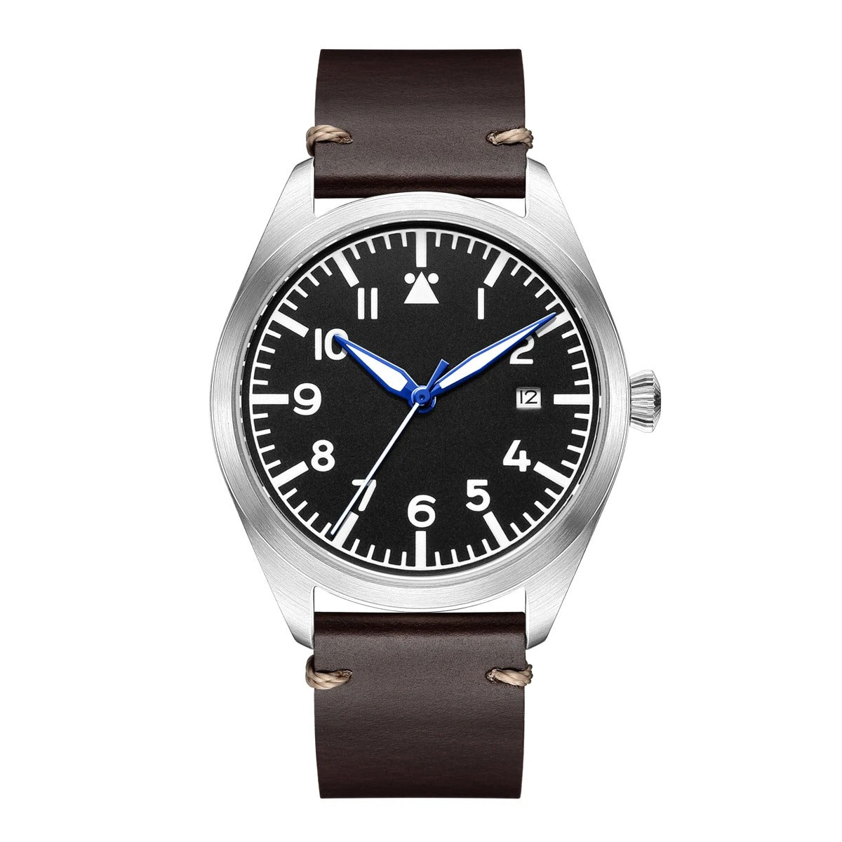 Flieger Automatikuhr | Pilotenuhr mit Datum 40 mm