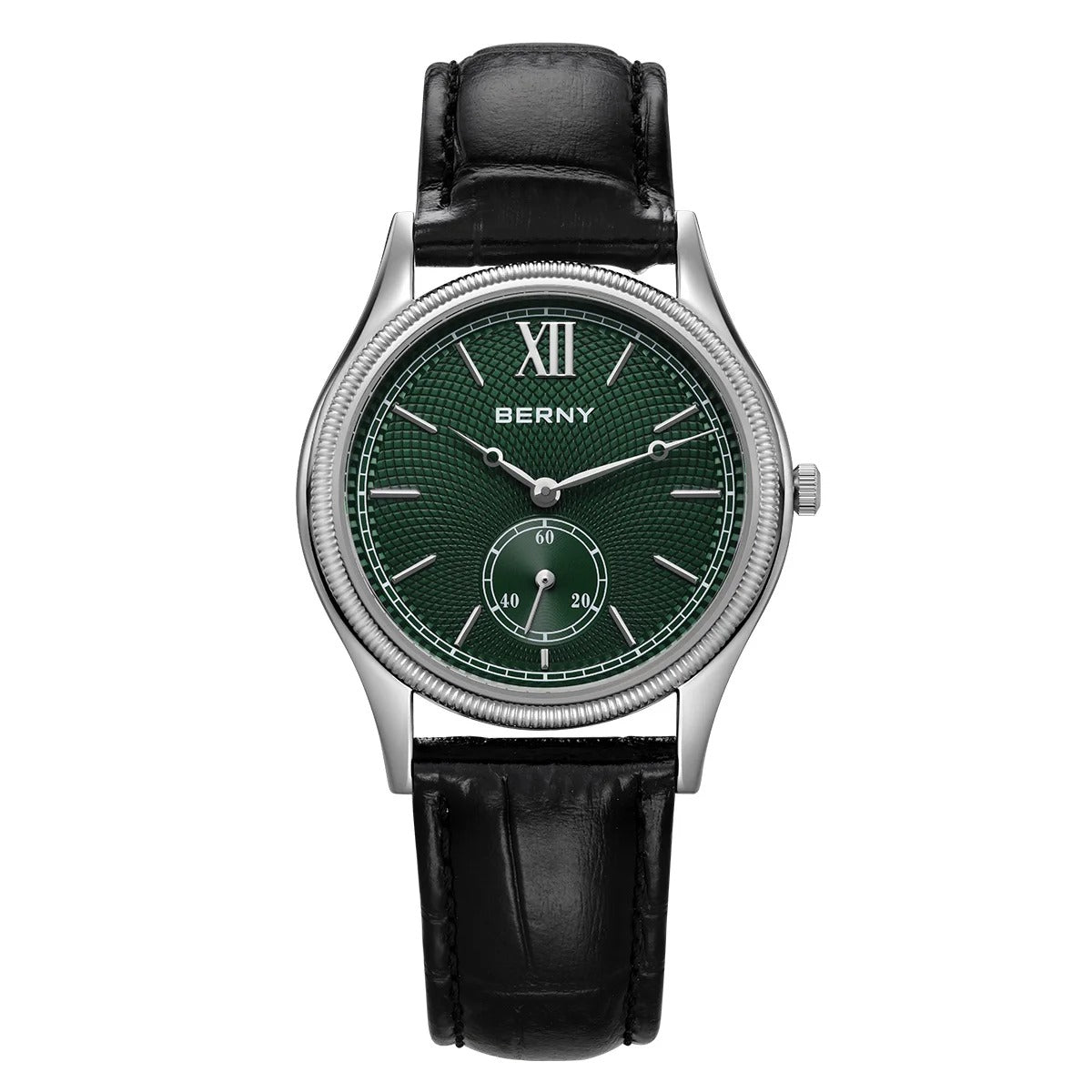 Klassik Herrenuhr – Elegante Quarzuhr mit Lederarmband | 7,5 mm dünn