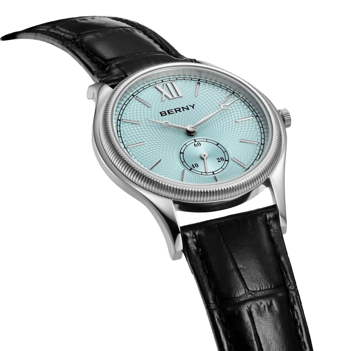 Klassik Herrenuhr – Elegante Quarzuhr mit Lederarmband | 7,5 mm dünn