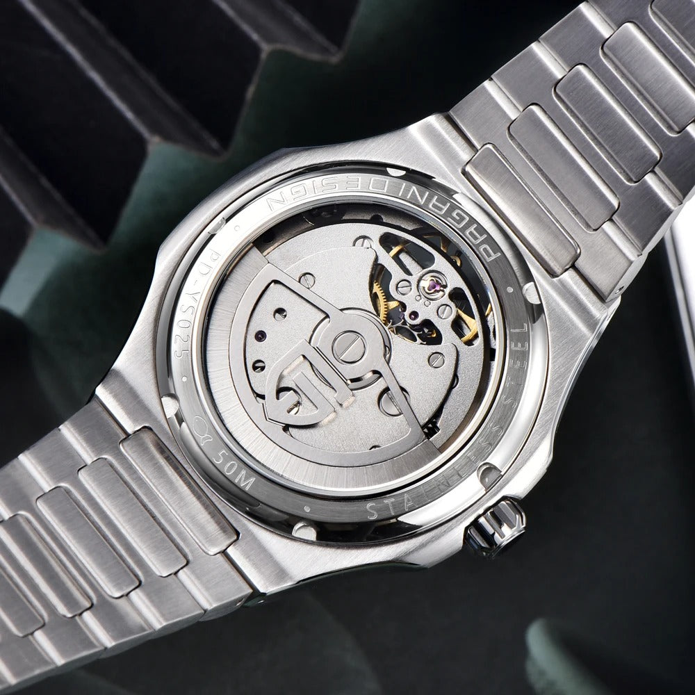 Skeleton Herrenuhr Automatik E325 | Offenes Zifferblatt | Saphirglas 42mm
