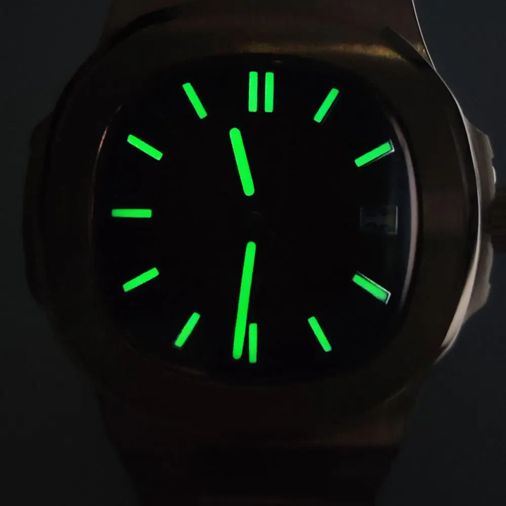 Automatikuhr im Nautilus-Stil - Roségold NH35 40 mm