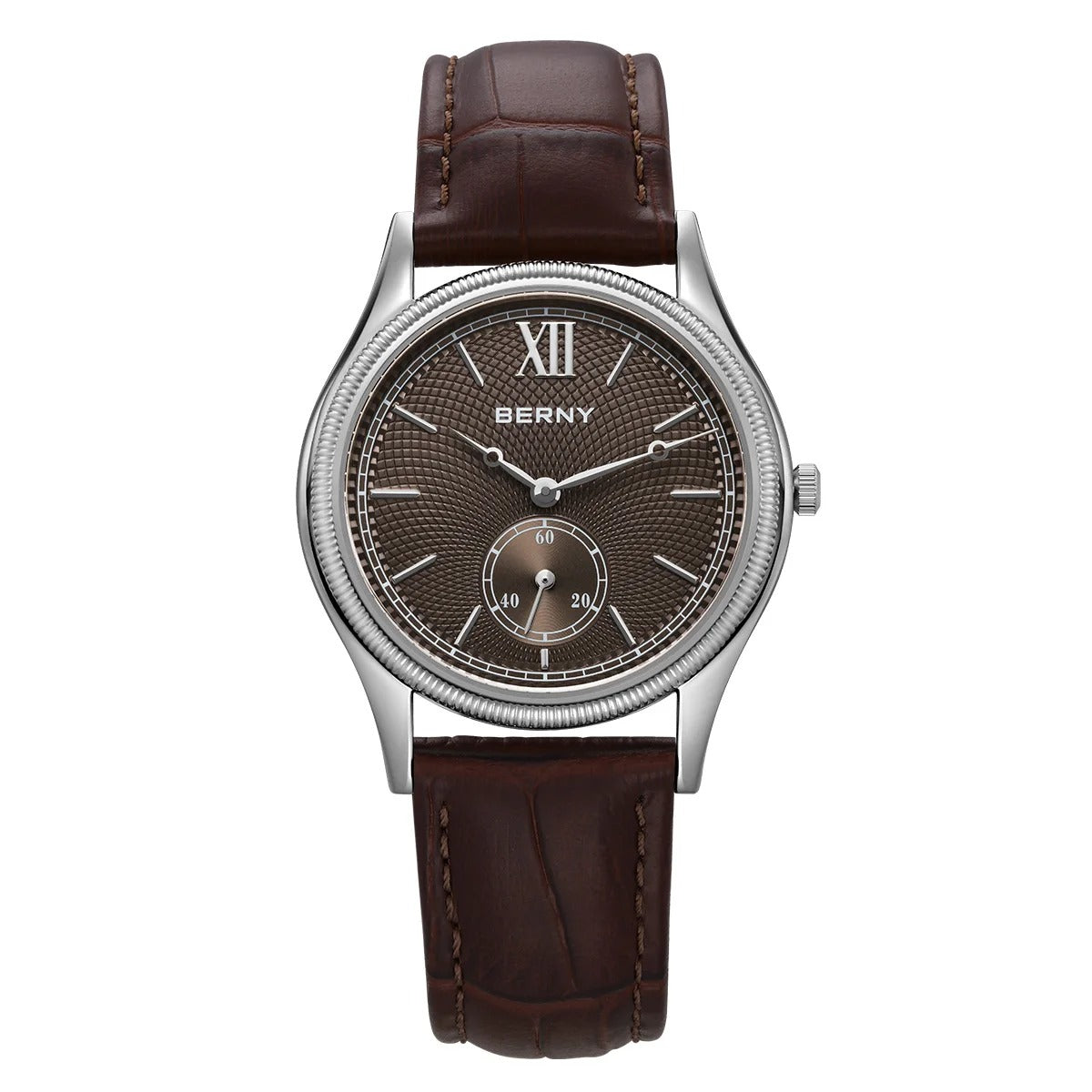Klassik Herrenuhr – Elegante Quarzuhr mit Lederarmband | 7,5 mm dünn