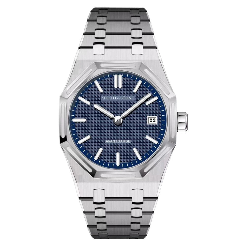 Specht & Söhne SP0030 Quarzuhr | Achteck Tapisserie VX3K Saphirglas 38mm