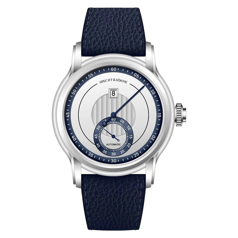 SPECHT & SÖHNE SP0032 Herrenuhr Automatik – Luxus Edelstahluhr mit Saphirglas, wasserdicht 5 Bar