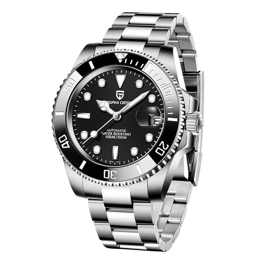 Pagani Design 1661 NH35 - Herren-Automatikuhr mit Datum 40 mm