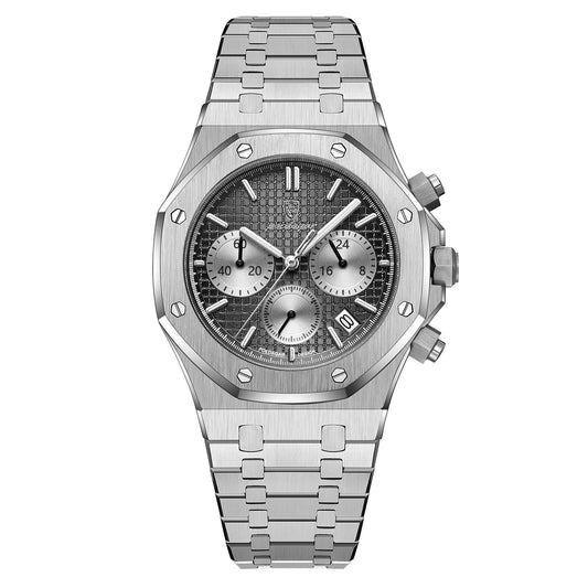 Herren-Chronograph mit Datum 42 mm - Royal Oak Hommage
